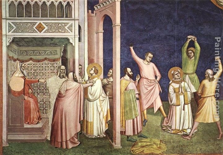Bernado Daddi The Matyrdom of St. Stephen